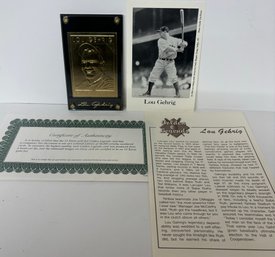 Lou Gehrig Golden Legends Card Pack