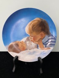 Brotherly Love Donald Zolan Special Moments #1 Collector Plate
