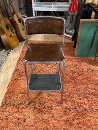 Vintage Cosco Folding Stool Chair