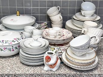 A Large Collection Of Vintage China - Minton, Mikasa, And More