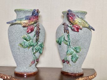 Pair Of Antique Vases Purchased At Phillips Auction House In NYC