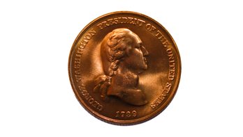 George Washington 'Peace And Friendship' Token