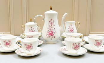 A Vintage Porcelain Tea Service By Jiesia