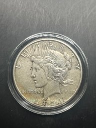 1923-S Silver Peace Dollar