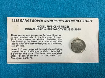 Coin Lot #10- Indian Head/buffalo Type Nickel