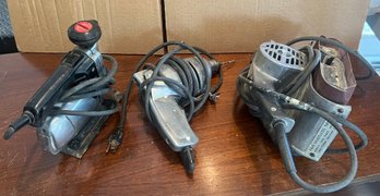 Lot Of Jigsaw, Drill And Sander