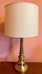 Vintage Gold Tone Table Lamp