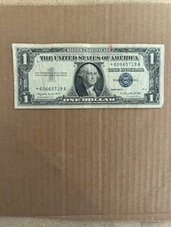 Beautiful 1957 A One Dollar Bill -Silver Certificate STAR NOTE