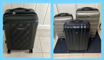 Lot Of 4 Suitcases