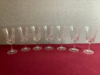 Stemmed Water Glasses Made In France