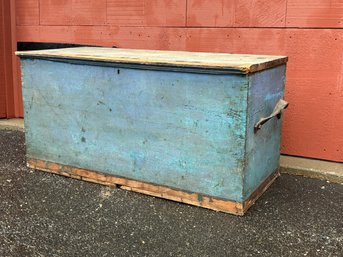 A 19th Century Equestrian Tack Trunk