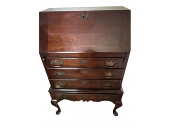 Mahogany Secretary With Key