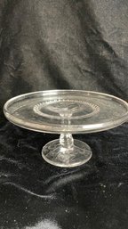 Glass Pedestal Cake Stand