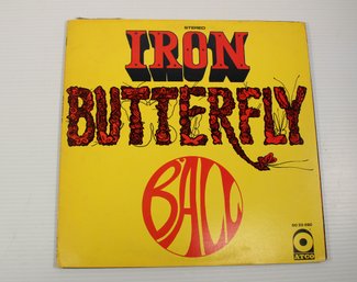 Iron Butterfly Ball Album On Atco Records With Gatefold Cover - Lot 25