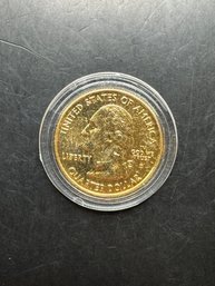 2005-D Gold Plated Quarter