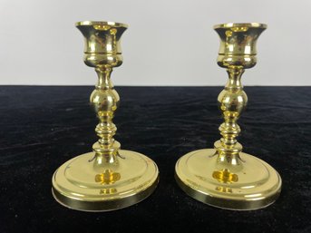 2 Piece Set Of Baldwin Candlestick Holders