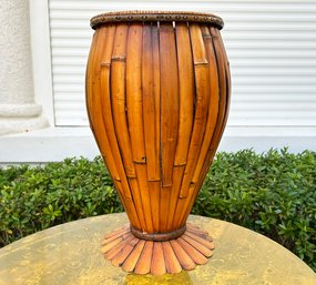 A Bamboo Planter