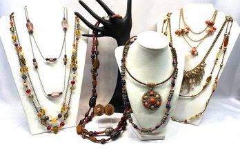 Collection Of Bohemian Style Necklaces