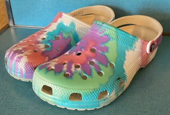 Tie Dye Crocks