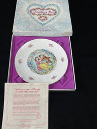 The 1979 Valentines Day Plate By Royal Doulton