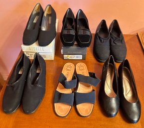 6 Pairs Womens Size 12 Shoes: Enzo Angiolini, Munro Callisto, Nickels & Hushpuppies