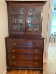 BEAUTIFUL ANTIQUE BUTLERS SECRETARY DESK