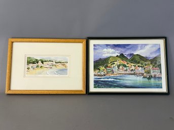 Laguna Beach And Lahaina HI Artwork