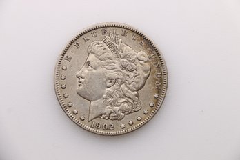 1902 Silver Morgan Dollar Coin