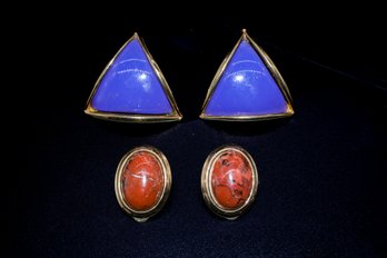 2 Beautiful Vintage Earrings