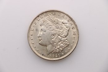 1921 Morgan Silver Dollar Coin