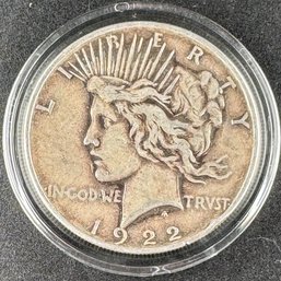 1922 Silver Peace Dollar