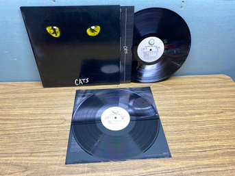 CATS. COMPLETE ORIGINAL BROADWAY CAST RECORDING On 1983 Geffen Records. Double LP Record.