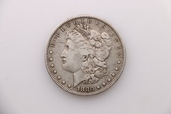 1880  Silver Morgan Dollar Coin