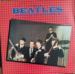 THE BEATLES CONQUER AMERICA - NEAR MINT DOUBLE LP - VINYL RECORD - RARE
