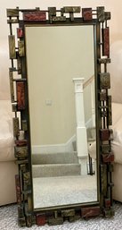 MCM SYROCO I Brutalist Wall Mirror