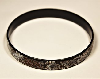 MCM Enamel Bangle Bracelet By Michaela Frey