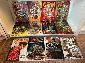 The Goon 4-15 , 12 Comic Books By Dark Horse Books.(B40)