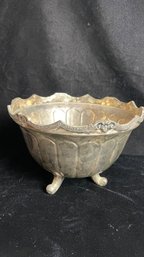 Silver Plate Footed Bowl/wine Bottle Cooler