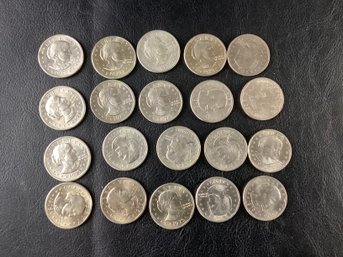 20 - 1979 Susan B Anthony Dollar Coins