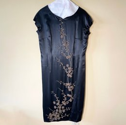 A Vintage Chinese Silk Cocktail Dress