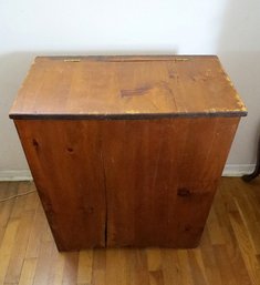 A Pine Wood Hamper