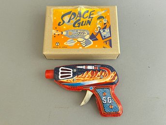 Vintage Tin Space Gun