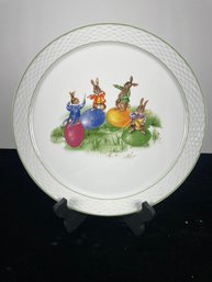 Williams-Sonoma Bunny Band Ceramic Plate