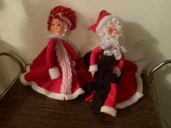 VINTAGE MR. & MRS. CLAUSE