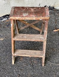 Wooden Step Ladder