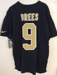 Nike New Orleans Saints Drew Brees T-Shirt Size XL New With Tags