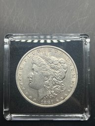 1881 Morgan Silver Dollar