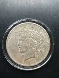 1925 Silver Peace Dollar