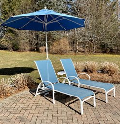 TELESCOPE Brand Patio Lounger Set #1