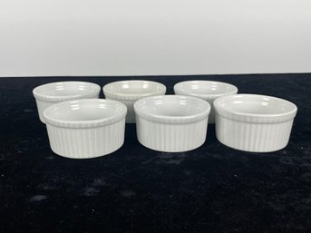 BIA Ribbed Custard Cups Collection Of 6